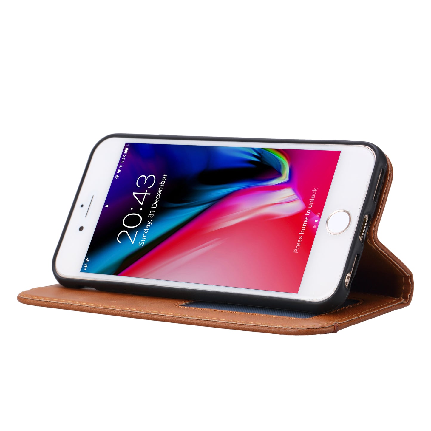 Classical Knead Leather iPhone 6s Case with Notes Pocket