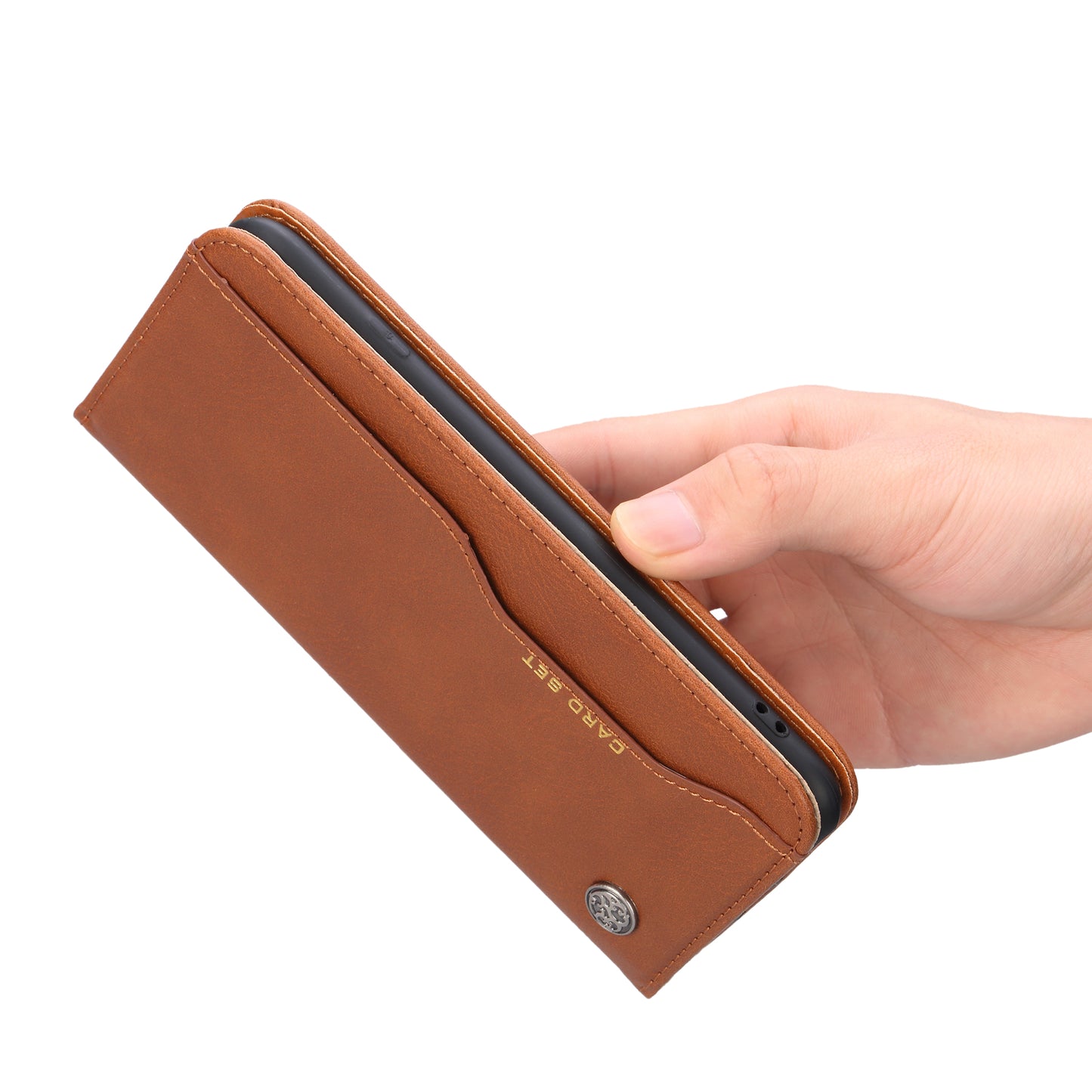 Classical Knead Leather iPhone 6s Case with Notes Pocket