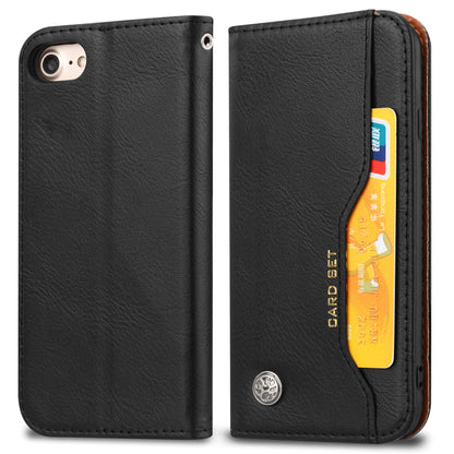 Classical Knead Leather iPhone 6 Case with Notes Pocket