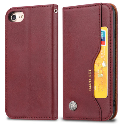 Classical Knead Leather iPhone 6 Case with Notes Pocket