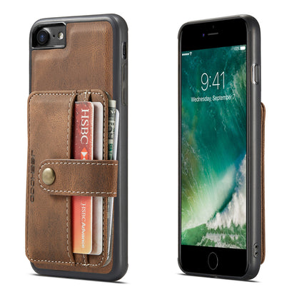 Powerful Magnetic Card Holder iPhone SE 2020 Case Detachable