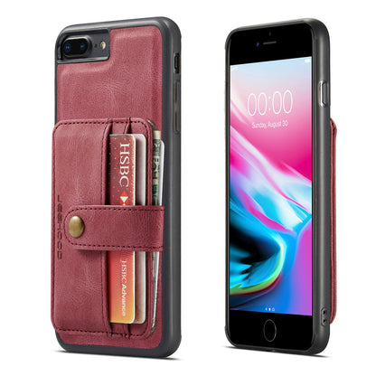 Powerful Magnetic Card Holder iPhone 8 Plus Case Detachable