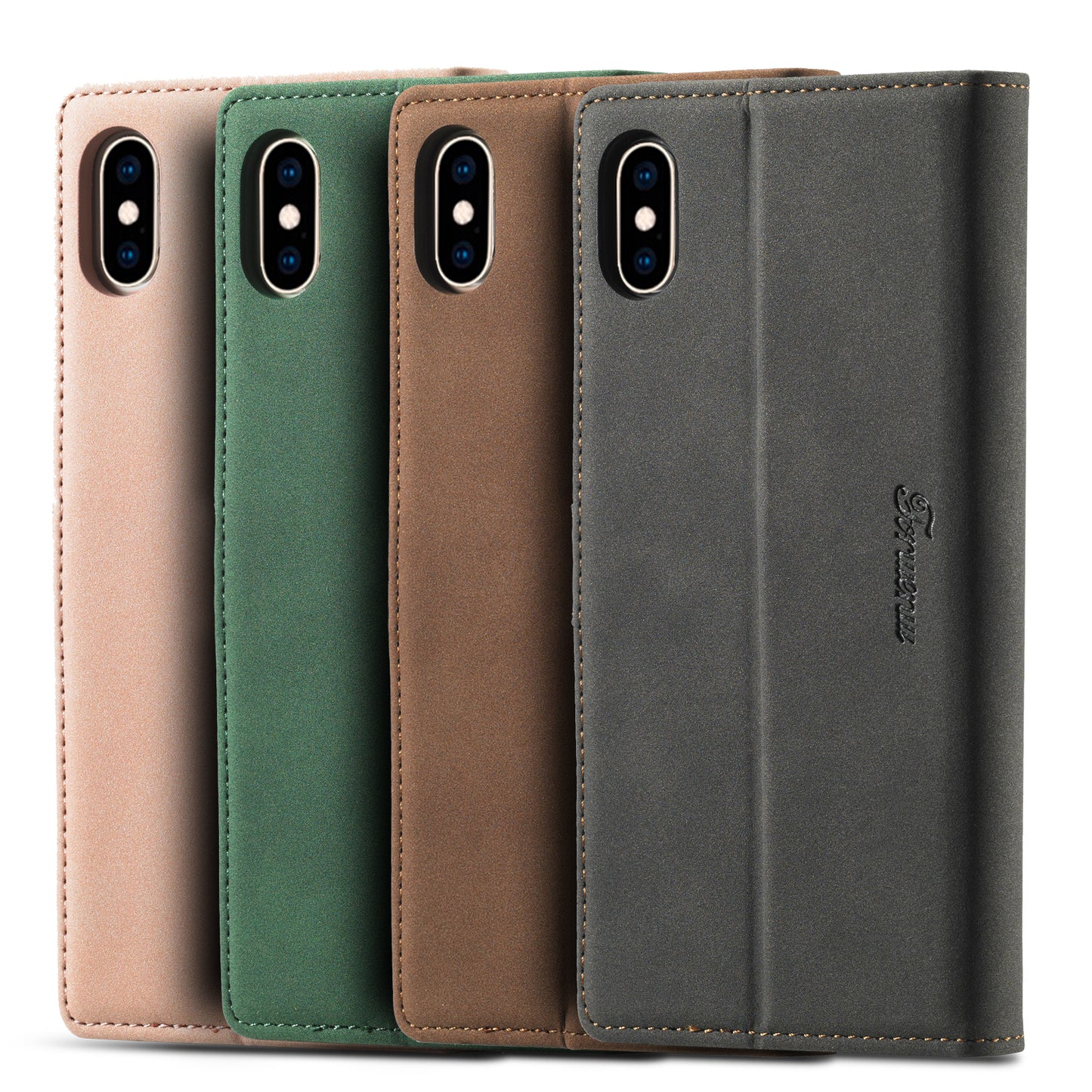 Gentry Slim Wallet Stand iPhone X Xs Case Buckle