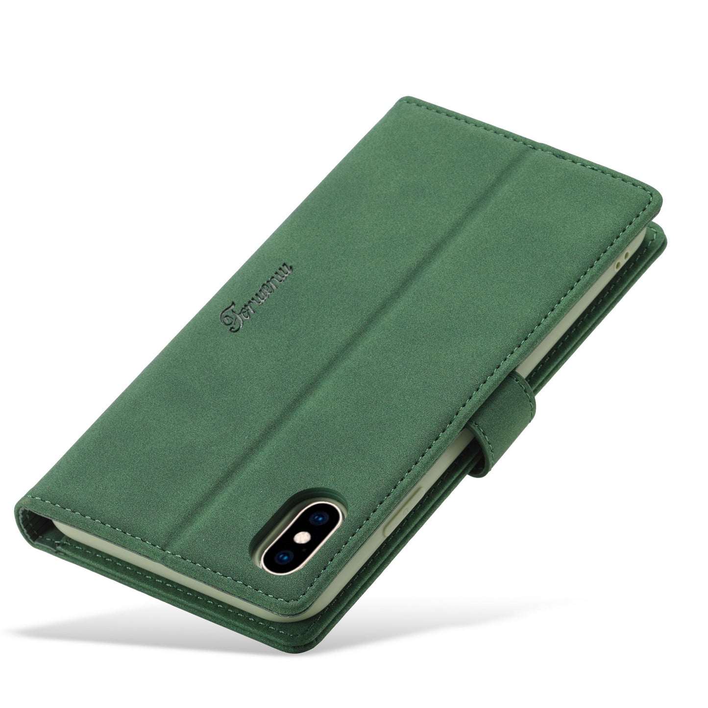 Gentry Slim Wallet Stand iPhone X Xs Case Buckle