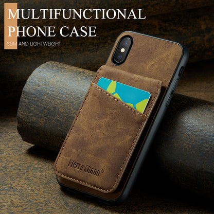 Paging Card Holder iPhone XR Case Flip Multifunction