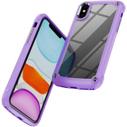 Goldwing Camera Protection Clear iPhone Xs X Case