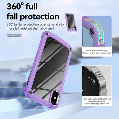 Goldwing Camera Protection Clear iPhone Xs X Case