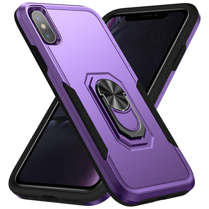 Pioneer iPhone X Xs Case Rotating Ring Stand