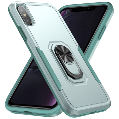 Pioneer iPhone X Xs Case Rotating Ring Stand