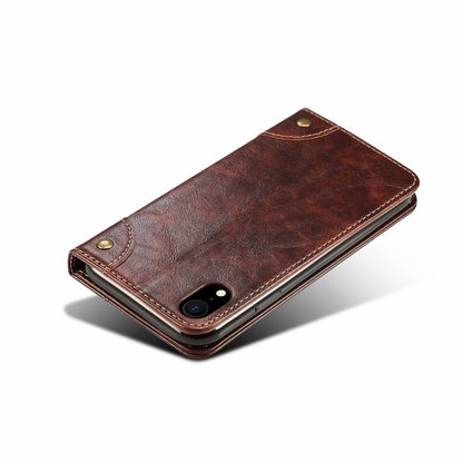 Baroque Wallet Stand iPhone XR Case Magtic Flip