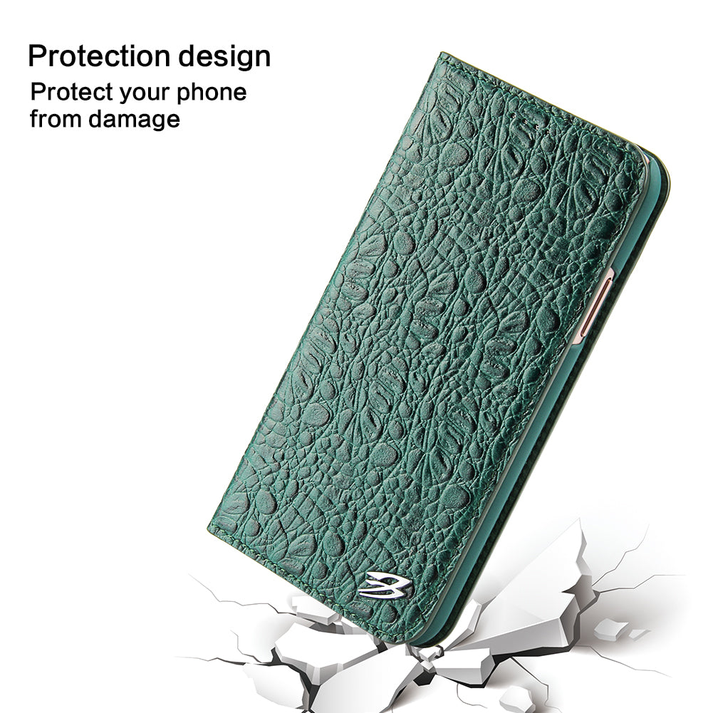 Deluxe Real Crocodile leather iPhone XR Case Wallet