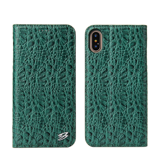 Deluxe Real Crocodile leather iPhone Xs Max Case Wallet