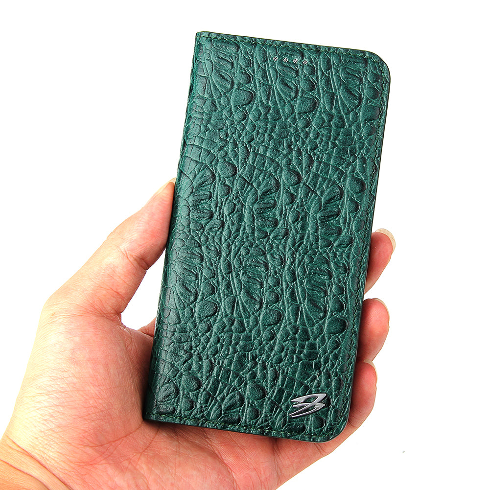 Deluxe Real Crocodile leather iPhone XR Case Wallet