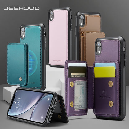 Magnetic Card Holder iPhone XR Case Detachable RFID Blocking