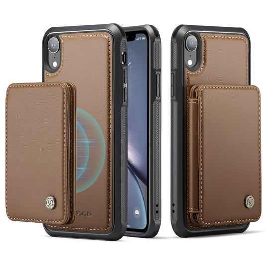 Magnetic Card Holder iPhone XR Case Detachable RFID Blocking