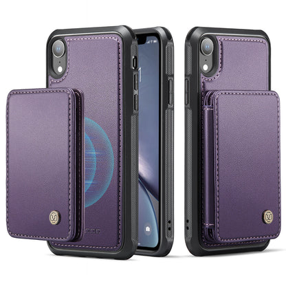 Magnetic Card Holder iPhone XR Case Detachable RFID Blocking