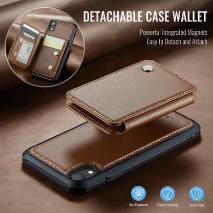 Magnetic Card Holder iPhone XR Case Detachable RFID Blocking