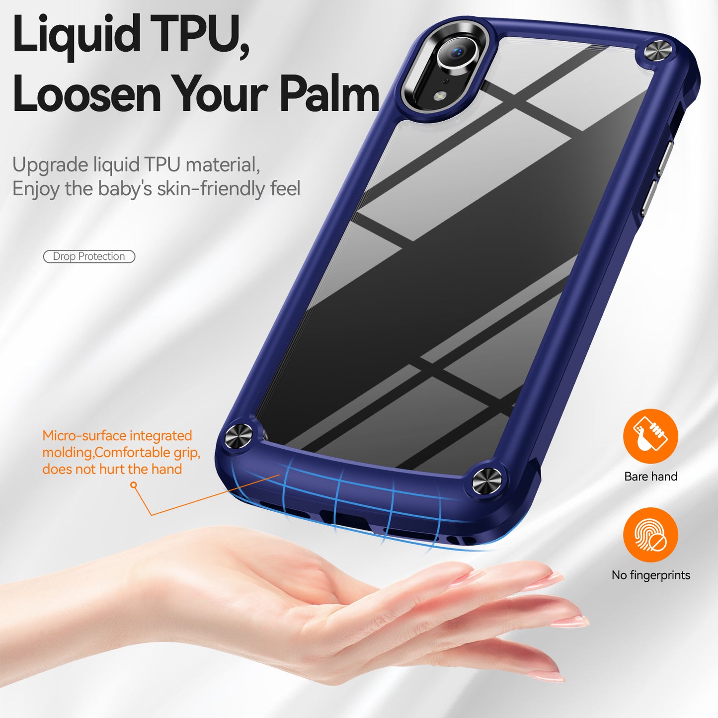 Goldwing Camera Protection Clear iPhone XR Case