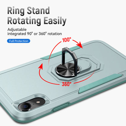 Pioneer iPhone XR Case Rotating Ring Stand