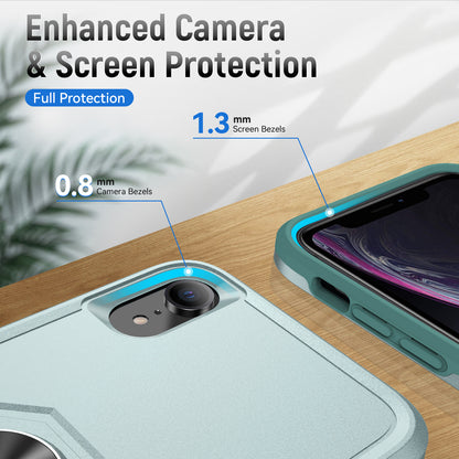 Pioneer iPhone XR Case Rotating Ring Stand