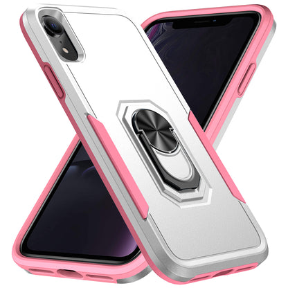 Pioneer iPhone XR Case Rotating Ring Stand