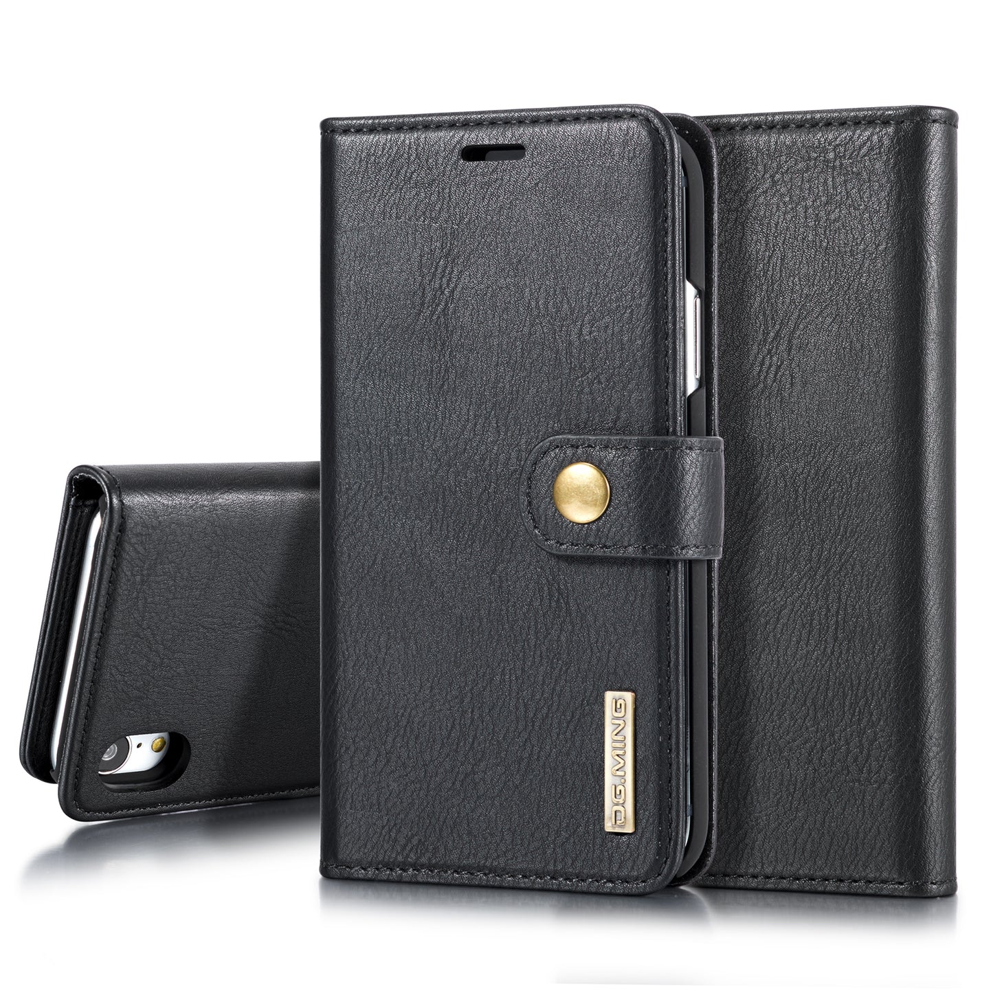 Wallet Detachable 2 In 1 Buckle iPhone XR Case Magnetic