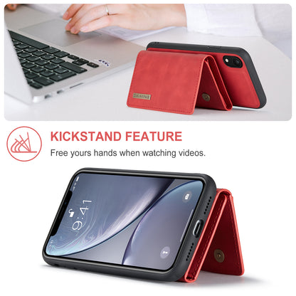 Retro Detachable Fold Wallet iPhone XR Case Magnetic Clip