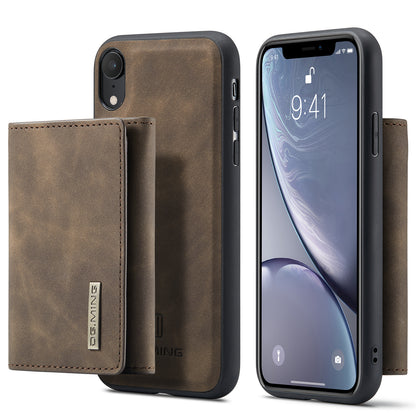 Retro Detachable Fold Wallet iPhone XR Case Magnetic Clip