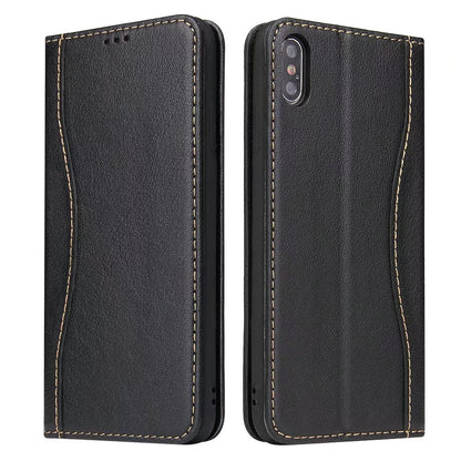 West Gun Crow Genuine Leather iPhone Xs Max Case Wallet