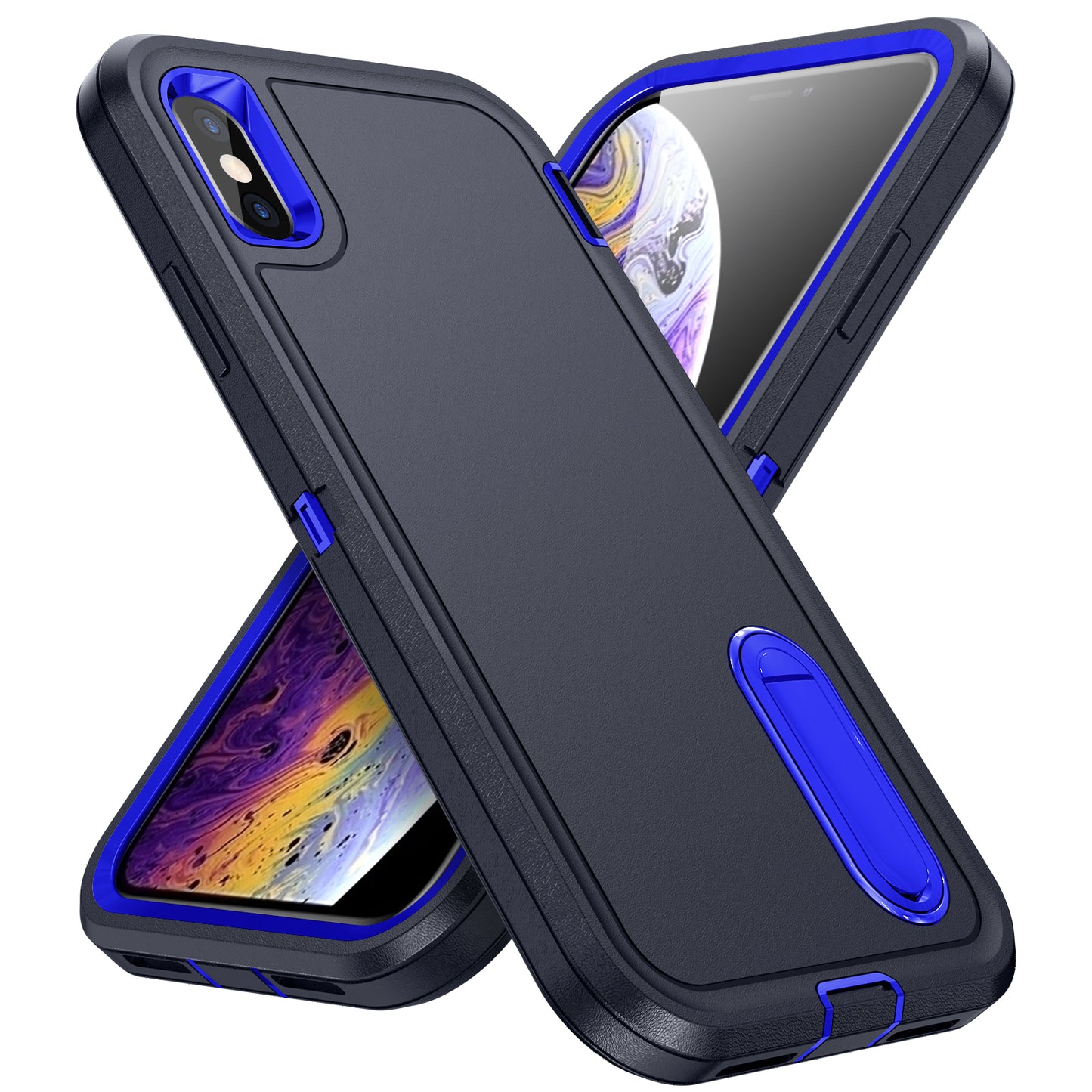 Defender Stand iPhone X Xs Case Military Protection