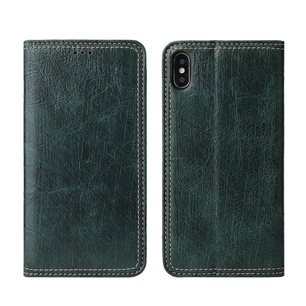 Tree Artificial Leather iPhone XR Case Wallet Stand