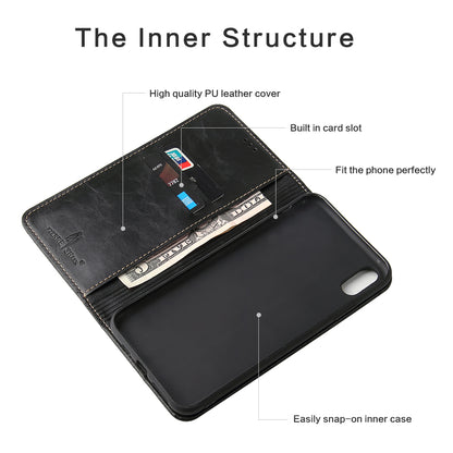 Tree Artificial Leather iPhone XR Case Wallet Stand