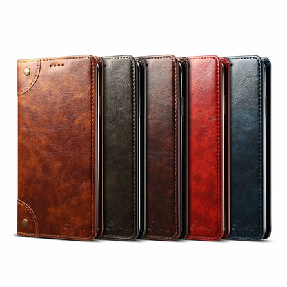 Baroque Wallet Stand iPhone Xs Max Case Magtic Flip