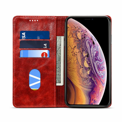 Baroque Wallet Stand iPhone X Xs Case Magtic Flip