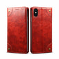 Baroque Wallet Stand iPhone Xs Max Case Magtic Flip