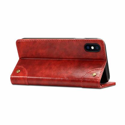 Baroque Wallet Stand iPhone Xs Max Case Magtic Flip