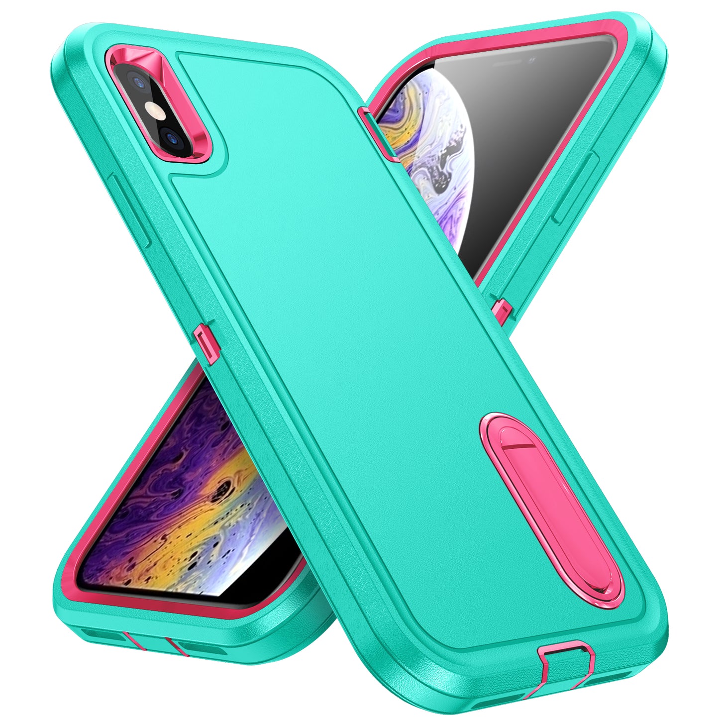 Defender Stand iPhone Xs Max Case Military Protection