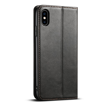 Magic Flip Leather iPhone X Xs Case Wallet Stand