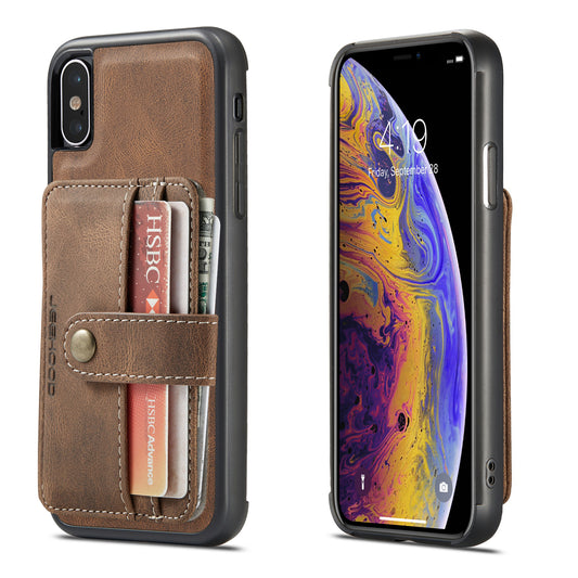 Powerful Magnetic Card Holder iPhone XR Case Detachable