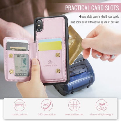 Magnetic Card Holder iPhone Xs Max Case Detachable RFID Blocking