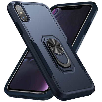 Pioneer iPhone Xs Max Case Rotating Ring Stand