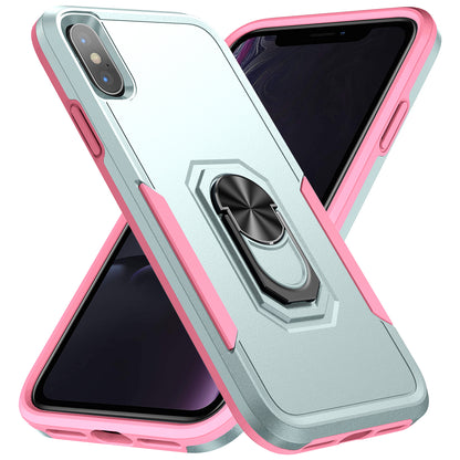 Pioneer iPhone Xs Max Case Rotating Ring Stand