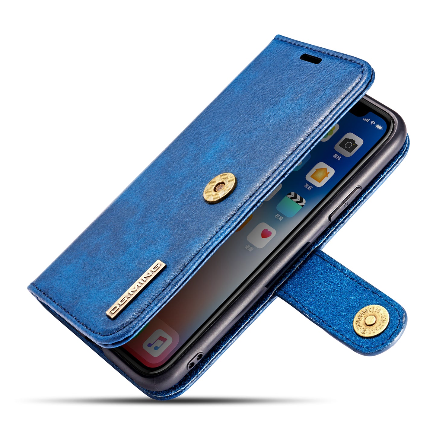 Wallet Detachable 2 In 1 Buckle iPhone Xs Max Case Magnetic