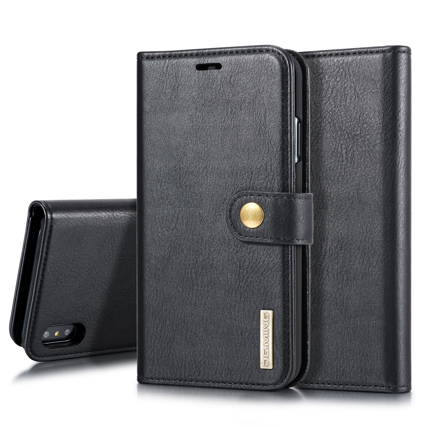 Wallet Detachable 2 In 1 Buckle iPhone Xs Max Case Magnetic