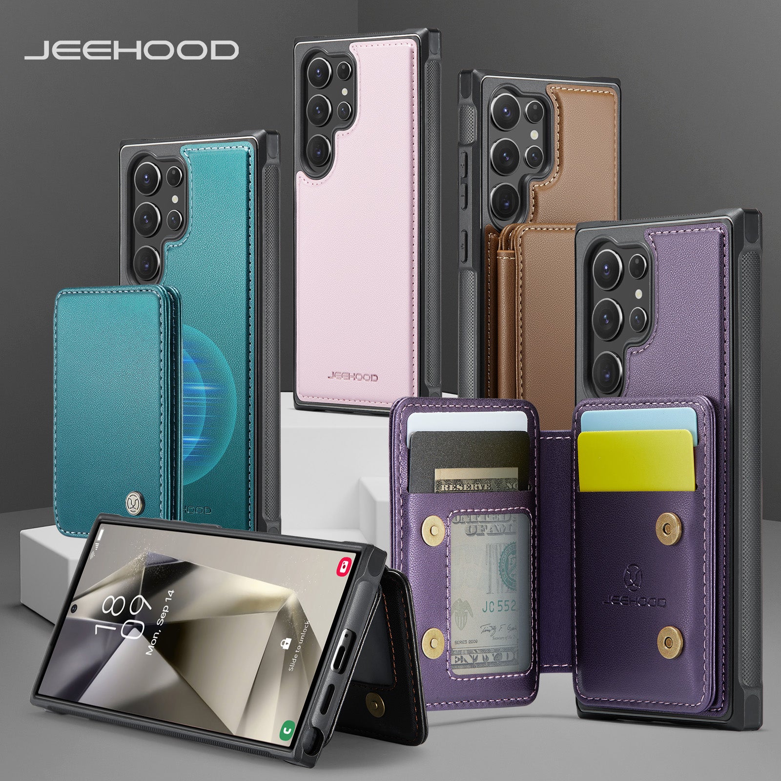jeehood-magnetic-clasp-book-card-holder-galaxy-s23-ultra-case_11