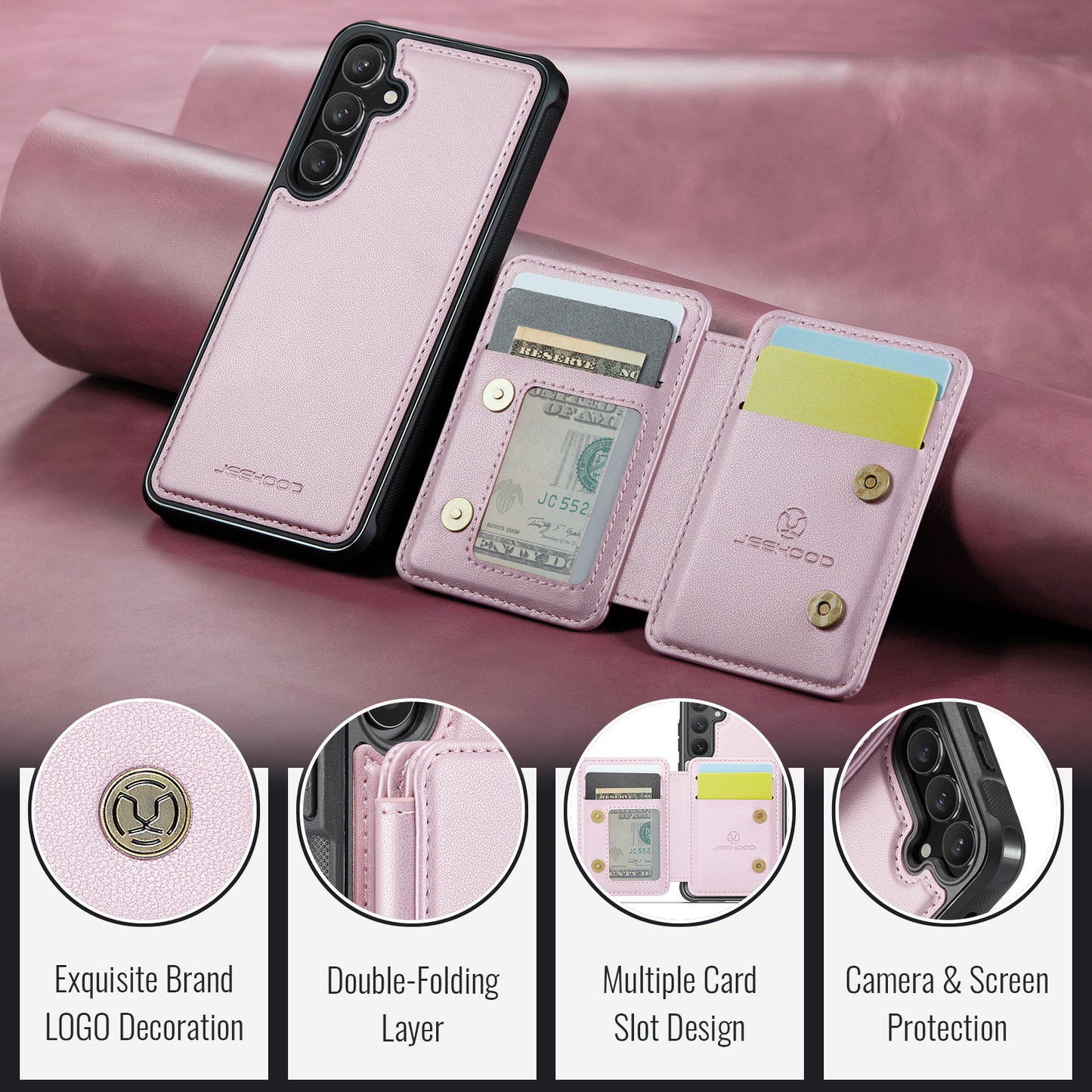 jeehood-magnetic-clasp-book-card-holder-galaxy-s24-fe-case_8