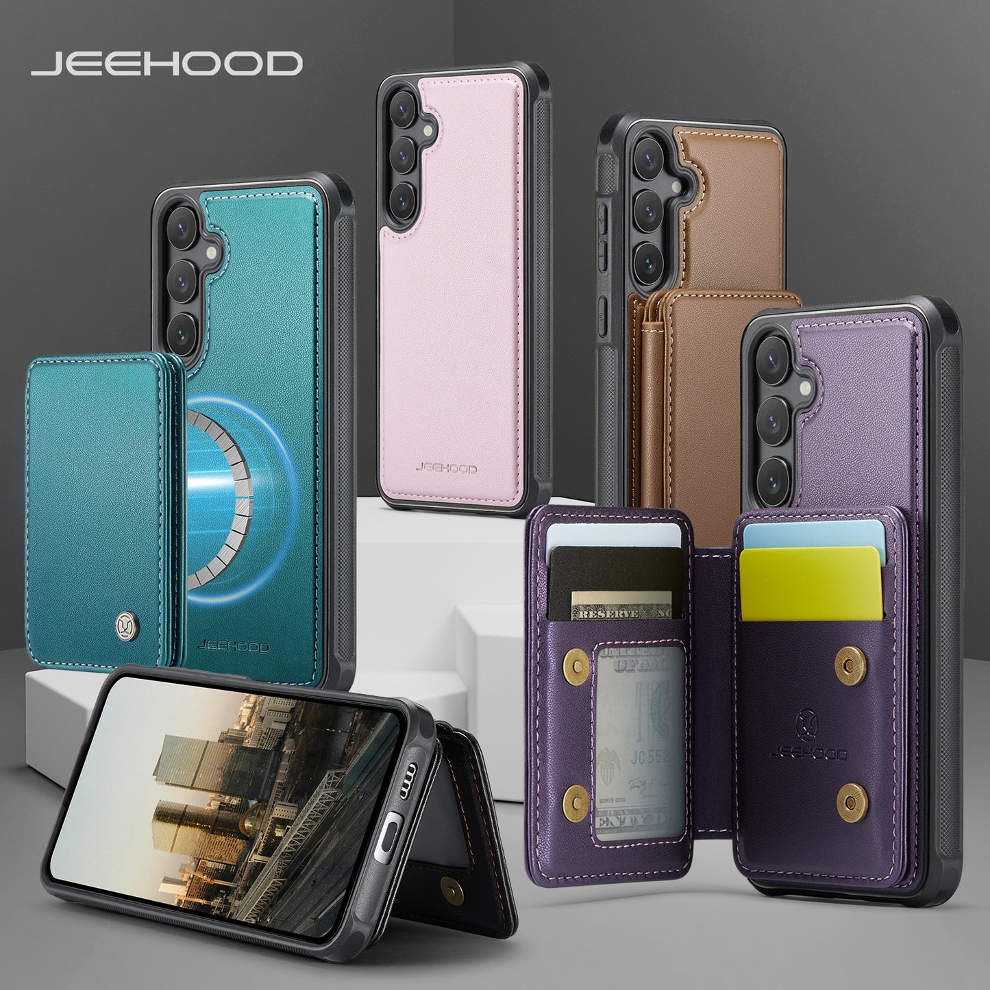 jeehood-magnetic-clasp-book-card-holder-galaxy-s25-plus-case_10