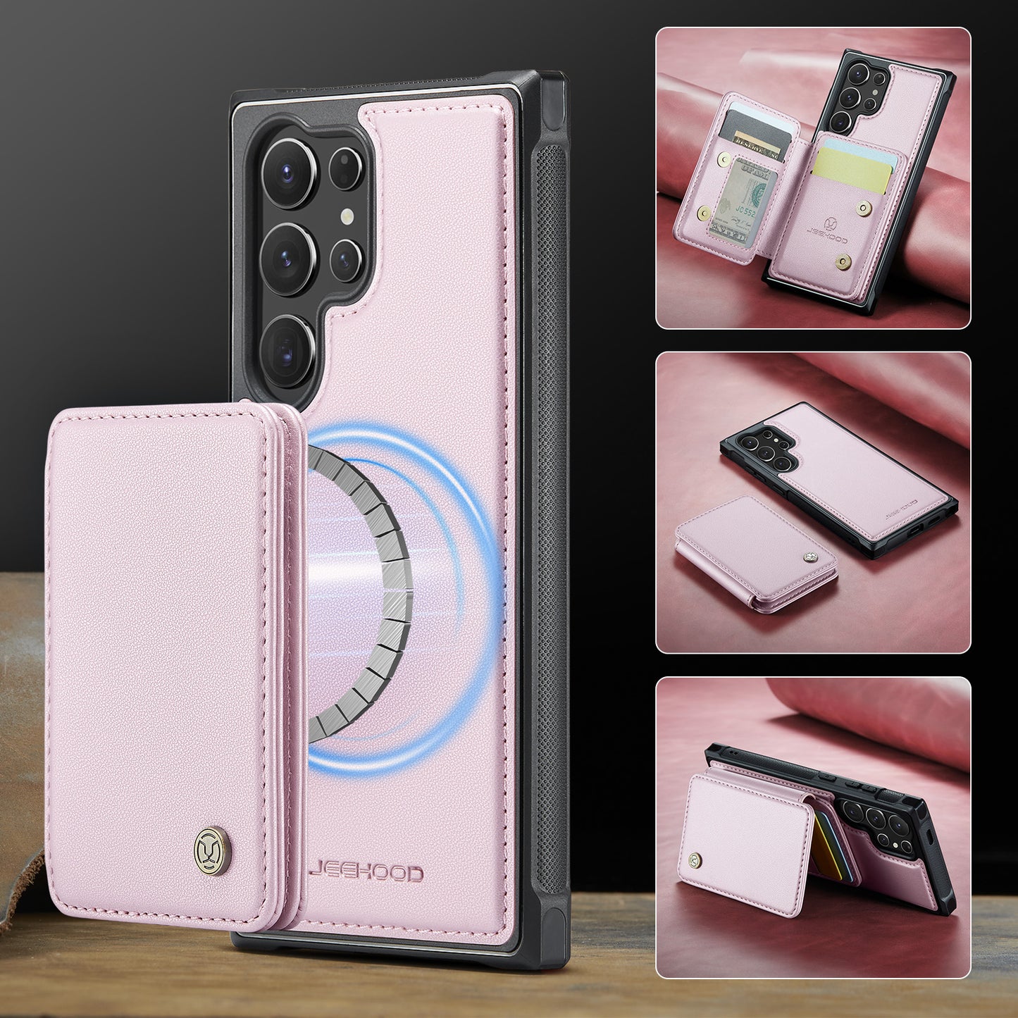 jeehood-magnetic-clasp-book-card-holder-galaxy-s25-ultra-case_11