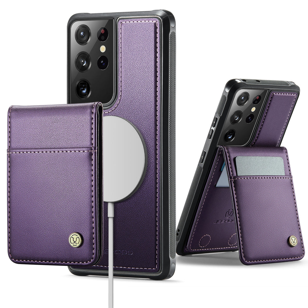 jeehood-magnetic-slim-flip-card-holder-galaxy-s21-ultra-case_14