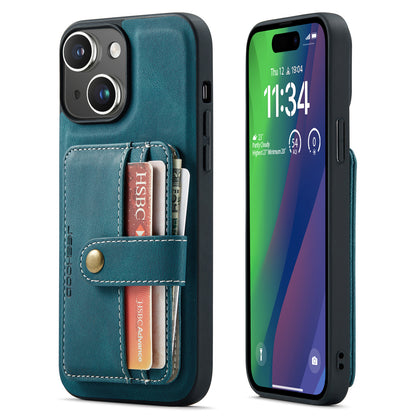 Powerful Magnetic Card Holder iPhone 16 Plus Case Detachable